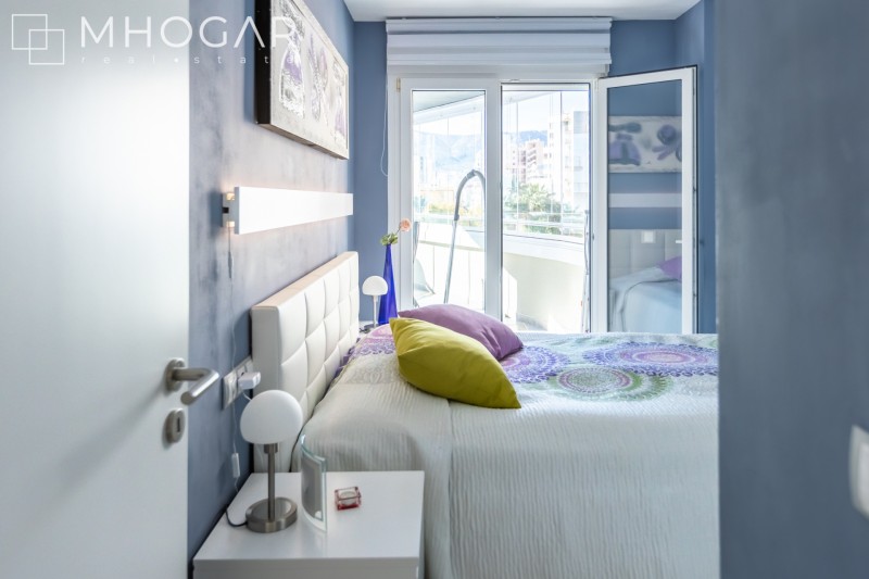 Precioso apartamento con vistas al mar y puerto de Calpe!